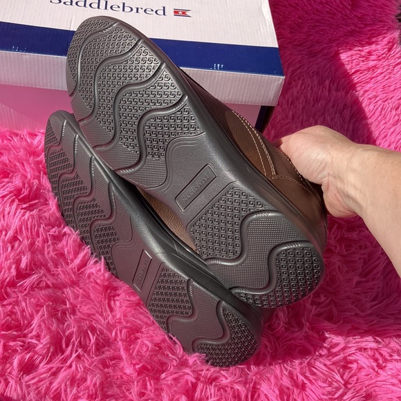 Saddlebred Tallon brown men’s loafers new in box size 11 - Picture 9 of 9